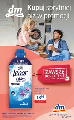 Drogerie DM - gazetka promocyjna Gazetka  do środy 25.02