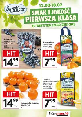 Intermarche - gazetka promocyjna Świeży kram od czwartku 12.02 do środy 18.02