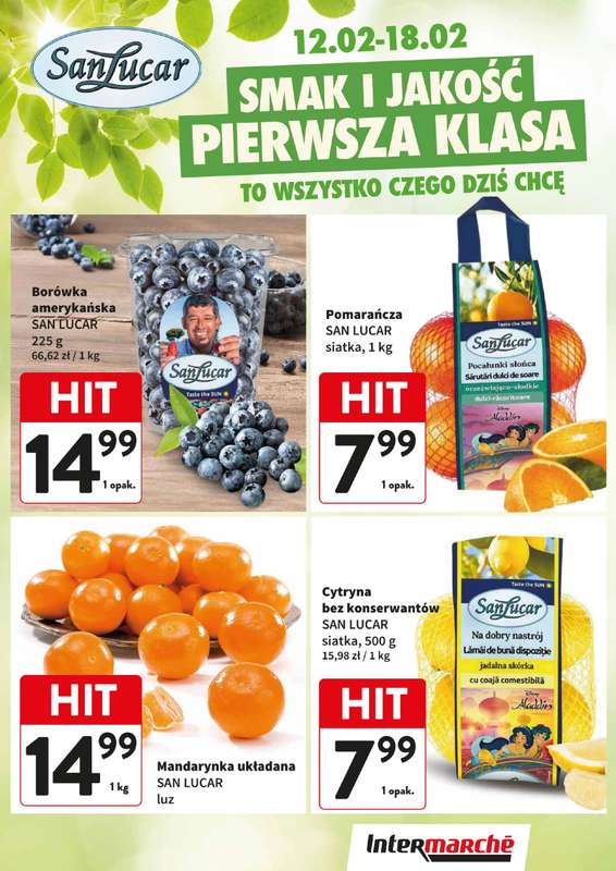 Intermarche - gazetka promocyjna Świeży kram od czwartku 12.02 do środy 18.02