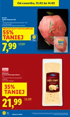 Lidl - gazetka promocyjna Oferta od czwartku od czwartku 12.02 do soboty 14.02 - strona 24