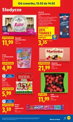 Lidl - gazetka promocyjna Oferta od czwartku od czwartku 12.02 do soboty 14.02 - strona 51