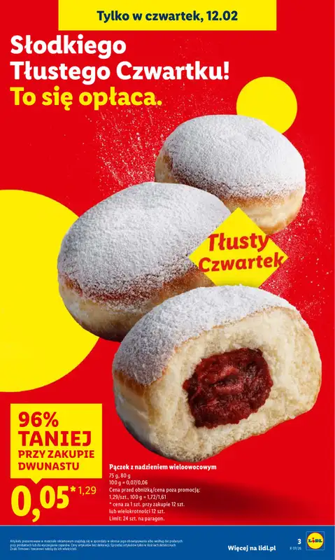 Lidl - gazetka promocyjna Oferta od czwartku   - strona 3