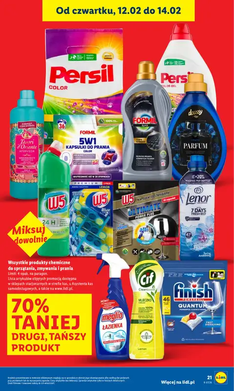 Lidl - gazetka promocyjna Oferta od czwartku od czwartku 12.02 do soboty 14.02 - strona 21