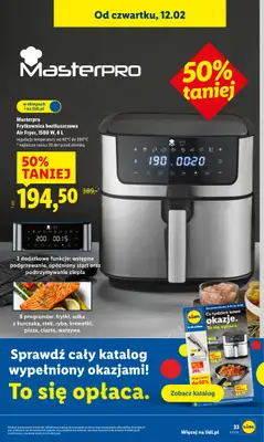Lidl - gazetka promocyjna Oferta od czwartku od czwartku 12.02 do soboty 14.02 - strona 33