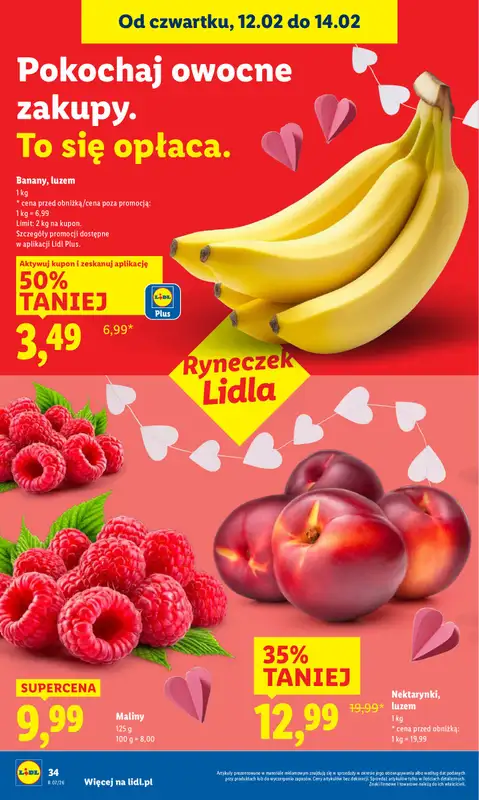 Lidl - gazetka promocyjna Oferta od czwartku od czwartku 12.02 do soboty 14.02 - strona 34