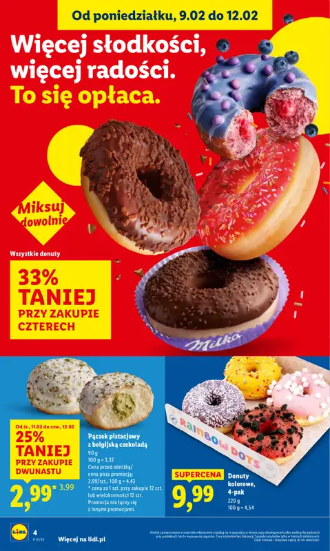 Lidl - gazetka promocyjna Oferta od czwartku od czwartku 12.02 do soboty 14.02 - strona 4