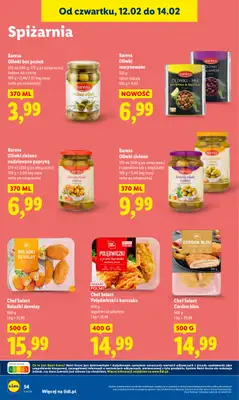 Lidl - gazetka promocyjna Oferta od czwartku od czwartku 12.02 do soboty 14.02 - strona 54