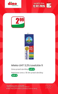 Dino - gazetka promocyjna Specjalna oferta na 12.02.2026 - promocje spoza gazetki od czwartku 12.02 do czwartku 12.02 - strona 9