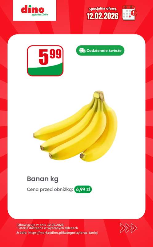 Dino - gazetka promocyjna Specjalna oferta na 12.02.2026 - promocje spoza gazetki od czwartku 12.02 do czwartku 12.02 - strona 5