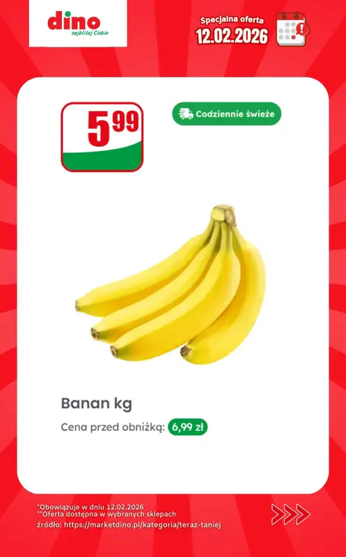 Dino - gazetka promocyjna Specjalna oferta na 12.02.2026 - promocje spoza gazetki od czwartku 12.02 do czwartku 12.02 - strona 5