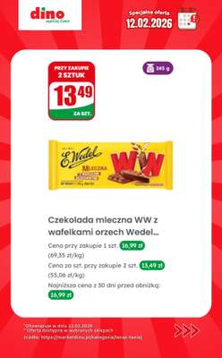 Dino - gazetka promocyjna Specjalna oferta na 12.02.2026 - promocje spoza gazetki od czwartku 12.02 do czwartku 12.02 - strona 10