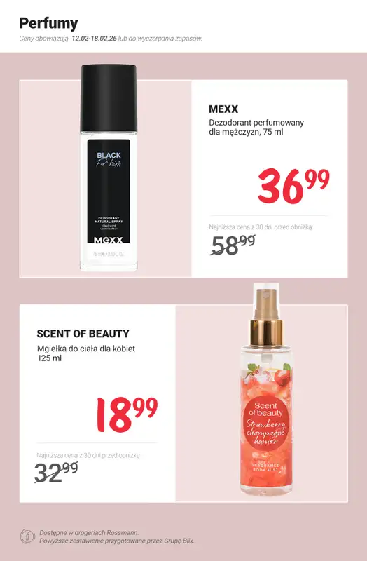 Rossmann - gazetka promocyjna MEGA promocje z nowej gazetki od czwartku 12.02 do środy 18.02 - strona 4