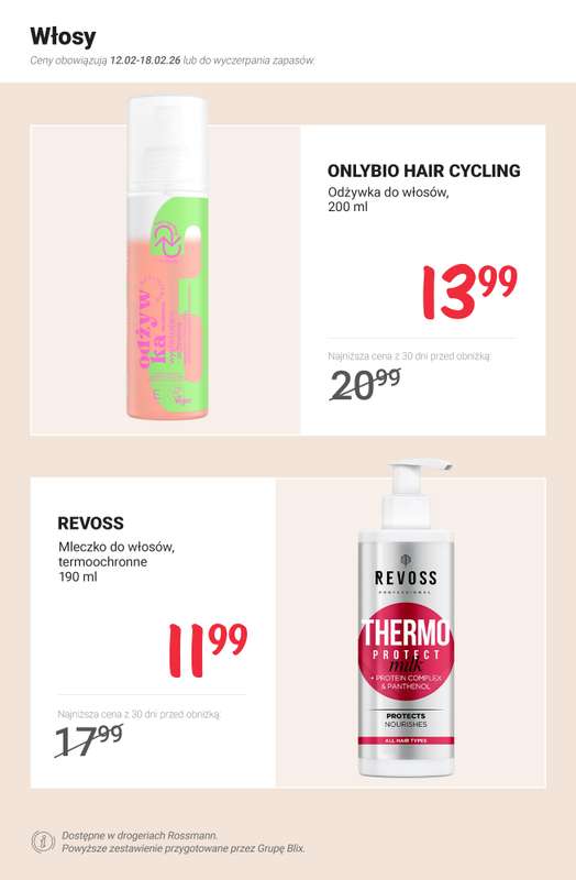 Rossmann - gazetka promocyjna MEGA promocje z nowej gazetki od czwartku 12.02 do środy 18.02 - strona 6