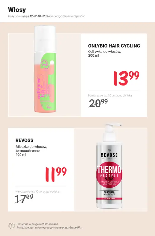 Rossmann - gazetka promocyjna MEGA promocje z nowej gazetki od czwartku 12.02 do środy 18.02 - strona 6