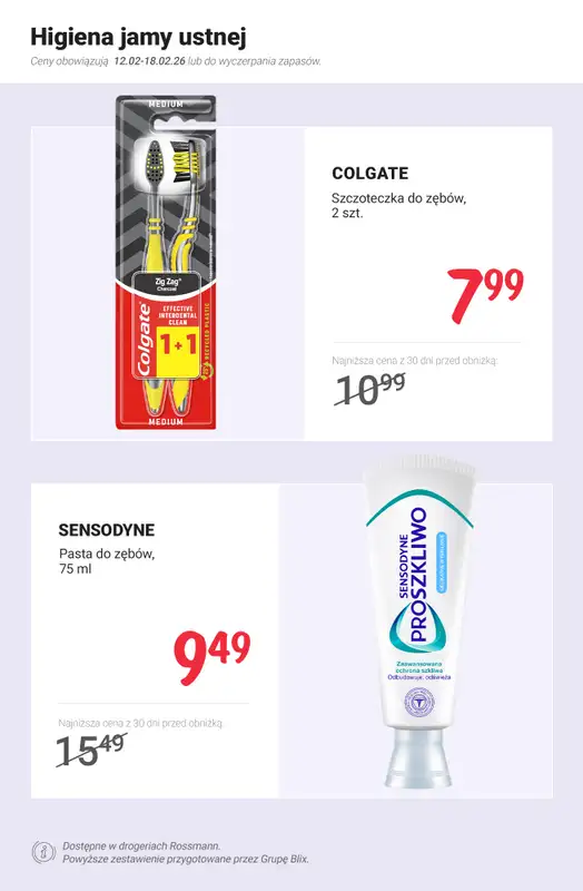 Rossmann - gazetka promocyjna MEGA promocje z nowej gazetki od czwartku 12.02 do środy 18.02 - strona 10