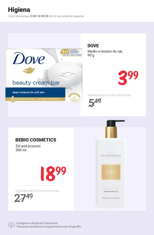 Rossmann - gazetka promocyjna MEGA promocje z nowej gazetki od czwartku 12.02 do środy 18.02 - strona 9