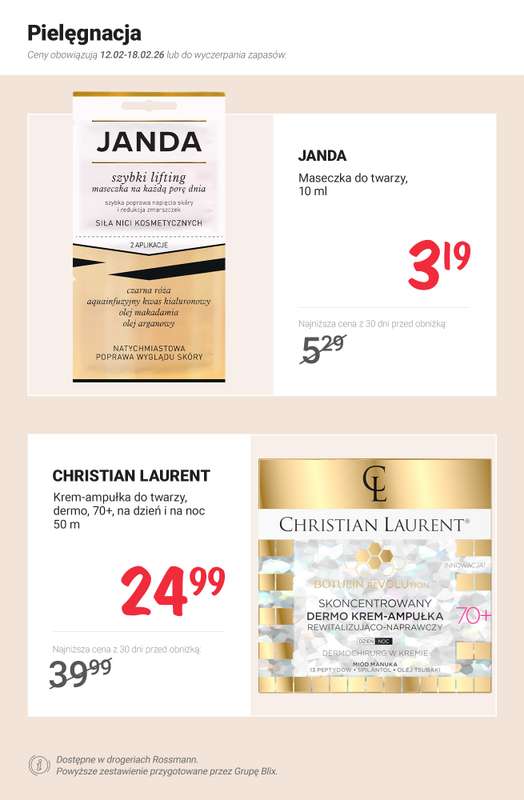 Rossmann - gazetka promocyjna MEGA promocje z nowej gazetki od czwartku 12.02 do środy 18.02 - strona 5