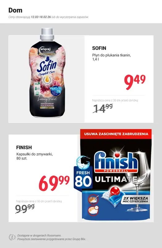 Rossmann - gazetka promocyjna MEGA promocje z nowej gazetki od czwartku 12.02 do środy 18.02 - strona 12