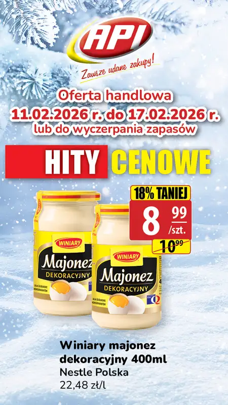API Market - gazetka promocyjna Hity cenowe od czwartku 12.02 do wtorku 17.02 - strona 8