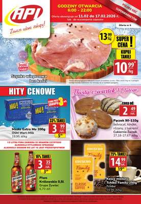 API Market - gazetka promocyjna Gazetka od czwartku 12.02 do wtorku 17.02