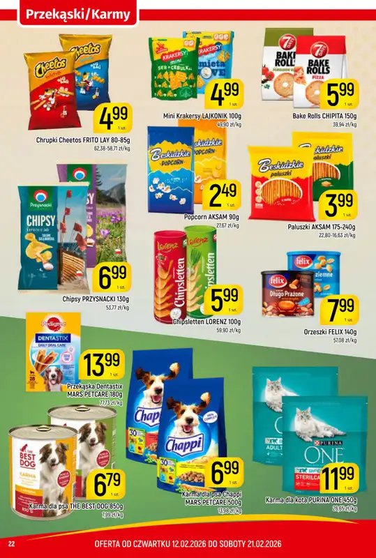 Delikatesy Piotruś Pan - gazetka promocyjna Gazetka od czwartku 12.02 do soboty 21.02 - strona 22