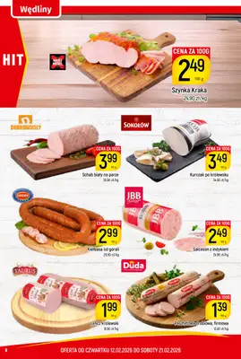 Delikatesy Piotruś Pan - gazetka promocyjna Gazetka od czwartku 12.02 do soboty 21.02 - strona 6