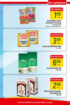 Delikatesy Piotruś Pan - gazetka promocyjna Gazetka od czwartku 12.02 do soboty 21.02 - strona 17