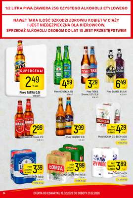 Piwo LEŻAJSK 4x0,5l