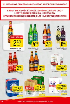Delikatesy Piotruś Pan - gazetka promocyjna Gazetka od czwartku 12.02 do soboty 21.02 - strona 24