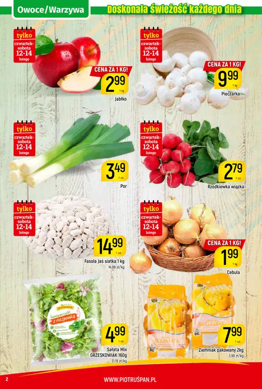 Delikatesy Piotruś Pan - gazetka promocyjna Gazetka od czwartku 12.02 do soboty 21.02 - strona 2