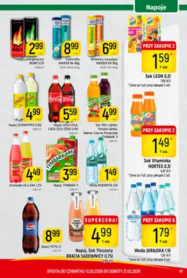 Delikatesy Piotruś Pan - gazetka promocyjna Gazetka od czwartku 12.02 do soboty 21.02 - strona 25