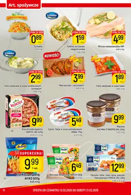 Delikatesy Piotruś Pan - gazetka promocyjna Gazetka od czwartku 12.02 do soboty 21.02 - strona 12
