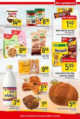 Delikatesy Piotruś Pan - gazetka promocyjna Gazetka od czwartku 12.02 do soboty 21.02 - strona 7