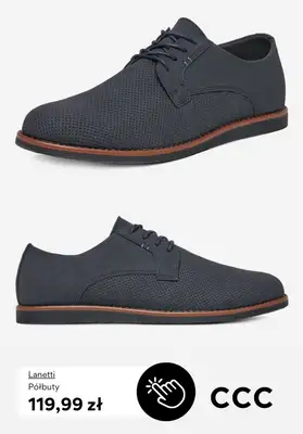 CCC - gazetka promocyjna Back to office - obuwie męskie od czwartku 12.02  - strona 7