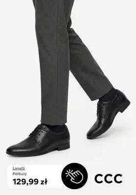 CCC - gazetka promocyjna Back to office - obuwie męskie od czwartku 12.02  - strona 8