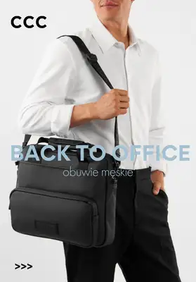 CCC - gazetka promocyjna Back to office - obuwie męskie od czwartku 12.02 