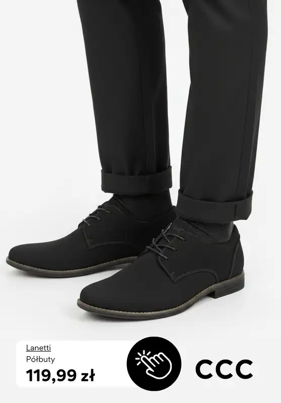 CCC - gazetka promocyjna Back to office - obuwie męskie od czwartku 12.02  - strona 6