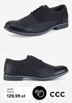 CCC - gazetka promocyjna Back to office - obuwie męskie od czwartku 12.02  - strona 9