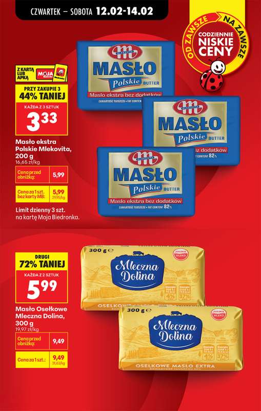 Biedronka - gazetka promocyjna Najlepsze promocje! od czwartku 12.02 do soboty 14.02 - strona 2