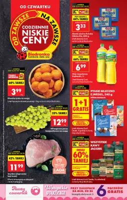 Biedronka - gazetka promocyjna Od czwartku, Z ladą tradycyjną od czwartku 12.02 do środy 18.02