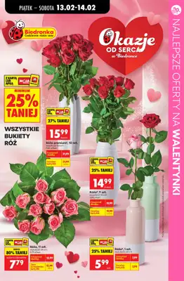 BEST SALE - gazetka promocyjna Upominki na Walentynki | Najlepsze oferty z marketów! od czwartku 12.02 do soboty 14.02 - strona 12