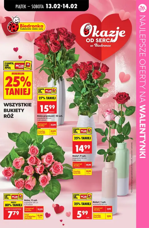 BEST SALE - gazetka promocyjna Upominki na Walentynki | Najlepsze oferty z marketów! od czwartku 12.02 do soboty 14.02 - strona 12