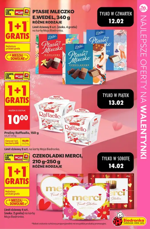 BEST SALE - gazetka promocyjna Upominki na Walentynki | Najlepsze oferty z marketów! od czwartku 12.02 do soboty 14.02 - strona 2
