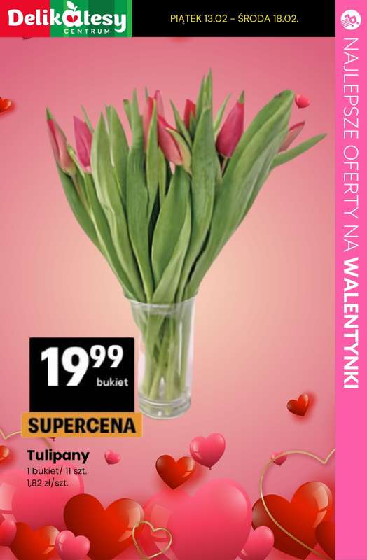 BEST SALE - gazetka promocyjna Upominki na Walentynki | Najlepsze oferty z marketów! od czwartku 12.02 do soboty 14.02 - strona 11