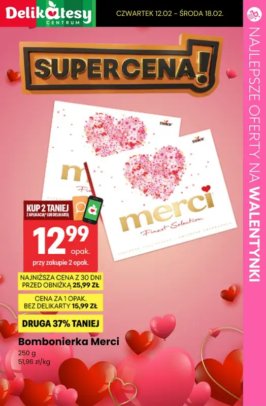 BEST SALE - gazetka promocyjna Upominki na Walentynki | Najlepsze oferty z marketów! od czwartku 12.02 do soboty 14.02 - strona 10