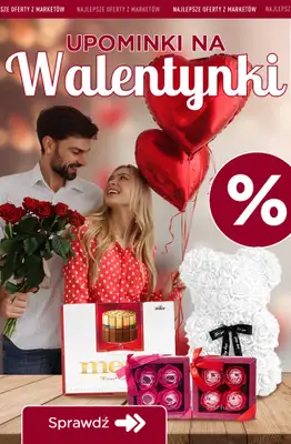 BEST SALE - gazetka promocyjna Upominki na Walentynki | Najlepsze oferty z marketów! od czwartku 12.02 do soboty 14.02