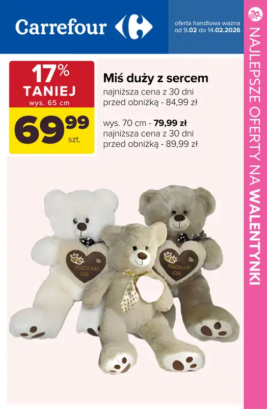 BEST SALE - gazetka promocyjna Upominki na Walentynki | Najlepsze oferty z marketów! od czwartku 12.02 do soboty 14.02 - strona 4