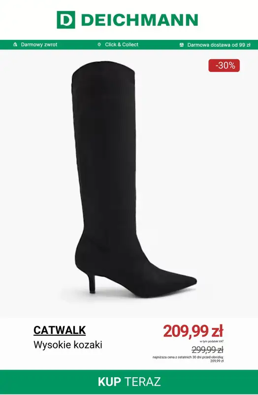 Deichmann - gazetka promocyjna Do -50% na setki produktów od czwartku 12.02  - strona 6