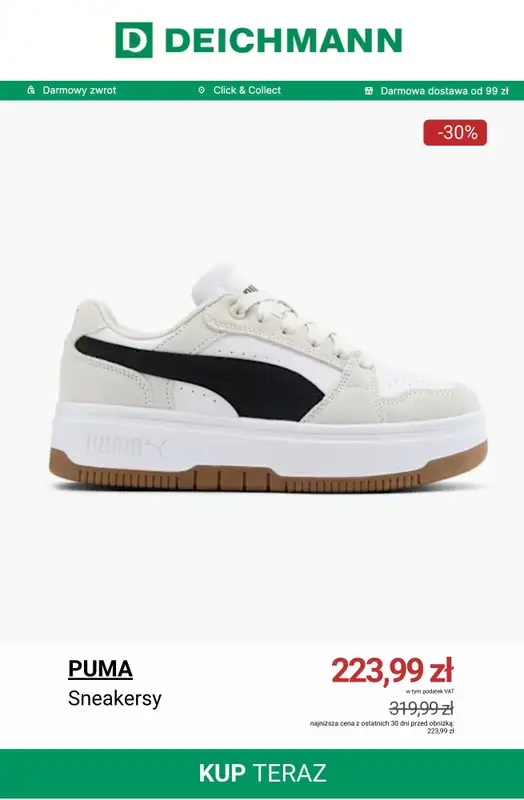 Deichmann - gazetka promocyjna Do -50% na setki produktów od czwartku 12.02  - strona 10