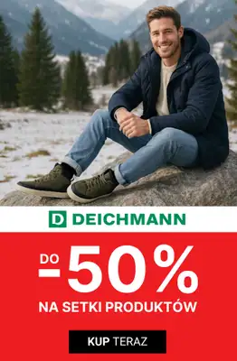 Deichmann - gazetka promocyjna Do -50% na setki produktów od czwartku 12.02 